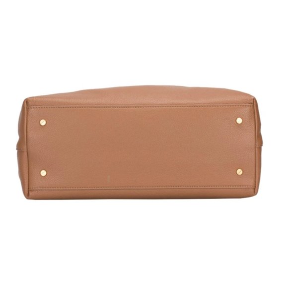 Tory Burch Britten Triple Compartment Tote in Bark - Picture 5 of 7